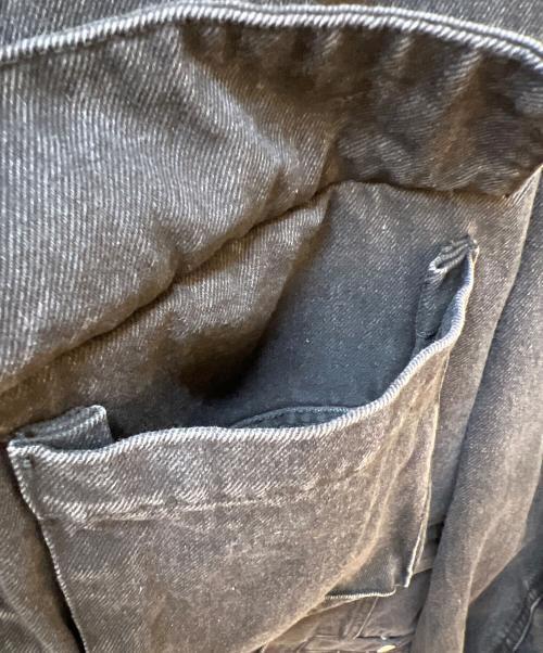 Knuth Marf（クヌースマーフ）Knuth Marf (クヌースマーフ) many way denim jacket ブラック サイズ:FREEの古着・服飾アイテム