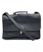 COACHコーチ）の古着「2WAYブリーフケース」｜ブラック