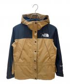 THE NORTH FACEザ ノース フェイス）の古着「マウンテンパーカー」｜カーキ×ブラック