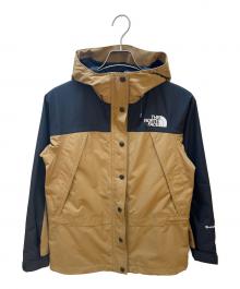 THE NORTH FACE（ザ ノース フェイス）の古着「マウンテンパーカー」｜カーキ×ブラック