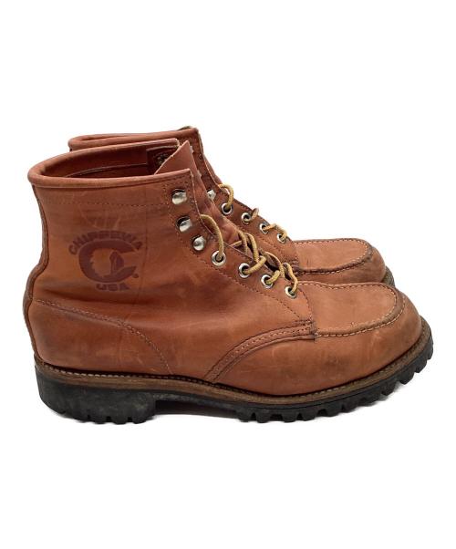 CHIPPEWA（チペワ）CHIPPEWA (チペワ) ブーツ ブラウン サイズ:43の古着・服飾アイテム