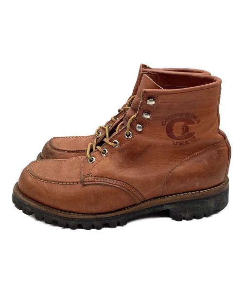 CHIPPEWA（チペワ）CHIPPEWA (チペワ) ブーツ ブラウン サイズ:43の古着・服飾アイテム