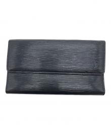 LOUIS VUITTON（ルイ ヴィトン）の古着「長財布」｜ブラック