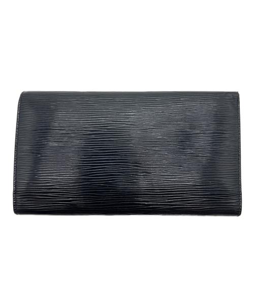 LOUIS VUITTON（ルイ ヴィトン）LOUIS VUITTON (ルイ ヴィトン) 長財布 ブラックの古着・服飾アイテム