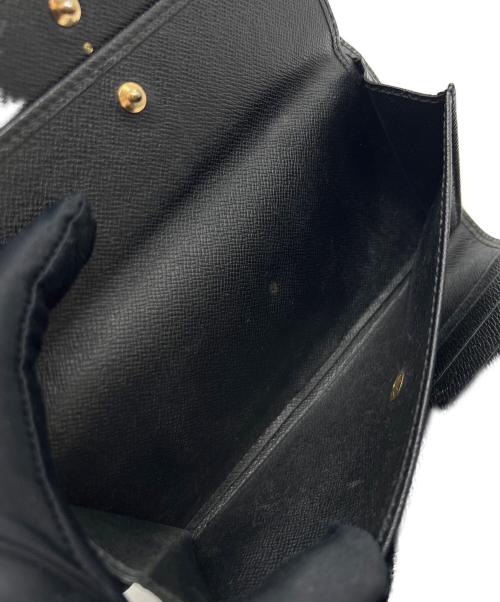 LOUIS VUITTON（ルイ ヴィトン）LOUIS VUITTON (ルイ ヴィトン) 長財布 ブラックの古着・服飾アイテム