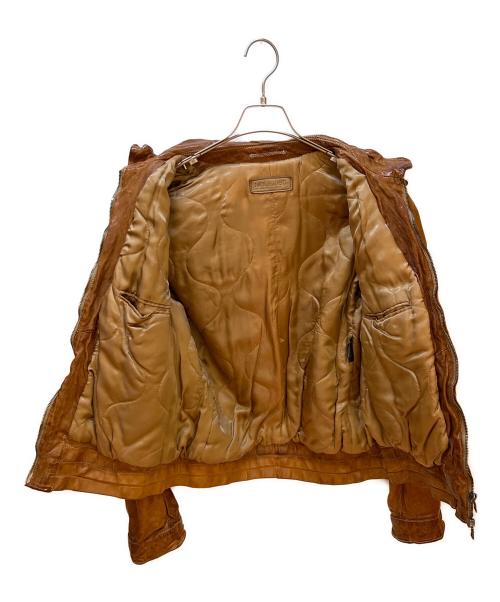 NEIL BARRETT（ニールバレット）NEIL BARRETT (ニールバレット) レザージャケット ブラウン サイズ:Mの古着・服飾アイテム