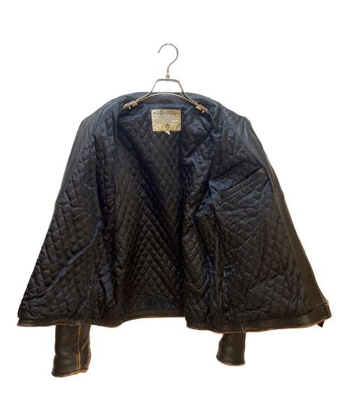 AVIREX（アヴィレックス）AVIREX (アヴィレックス) レザージャケット ブラック サイズ:Sの古着・服飾アイテム
