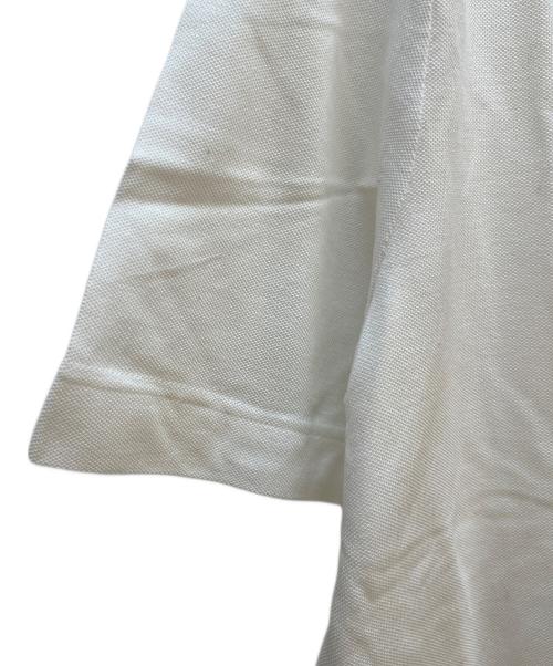 HERMES（エルメス）HERMES (エルメス) ポロシャツ ホワイト サイズ:Mの古着・服飾アイテム