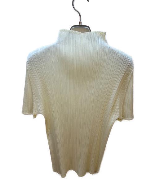 PLEATS PLEASE（プリーツプリーズ）PLEATS PLEASE (プリーツプリーズ) 半袖カットソー アイボリー サイズ:3の古着・服飾アイテム