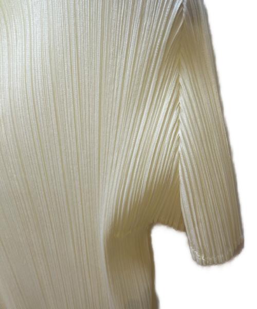 PLEATS PLEASE（プリーツプリーズ）PLEATS PLEASE (プリーツプリーズ) 半袖カットソー アイボリー サイズ:3の古着・服飾アイテム