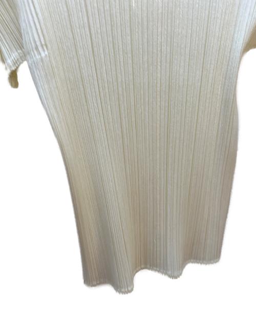 PLEATS PLEASE（プリーツプリーズ）PLEATS PLEASE (プリーツプリーズ) 半袖カットソー アイボリー サイズ:3の古着・服飾アイテム
