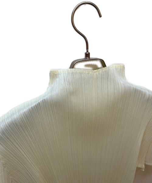PLEATS PLEASE（プリーツプリーズ）PLEATS PLEASE (プリーツプリーズ) 半袖カットソー アイボリー サイズ:3の古着・服飾アイテム