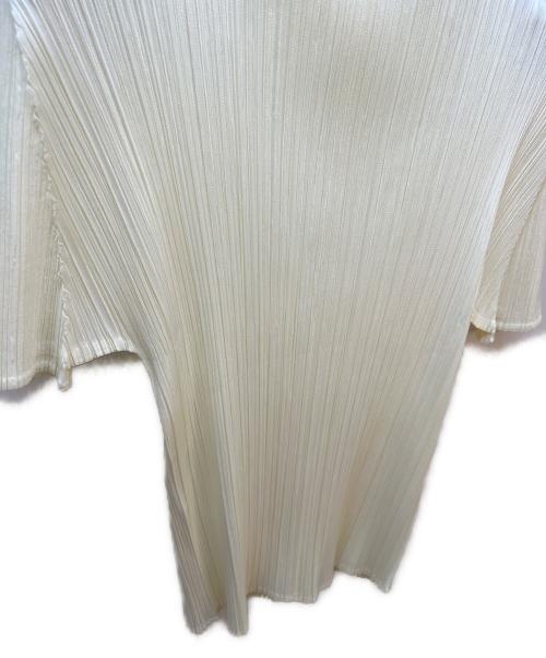 PLEATS PLEASE（プリーツプリーズ）PLEATS PLEASE (プリーツプリーズ) 半袖カットソー アイボリー サイズ:3の古着・服飾アイテム