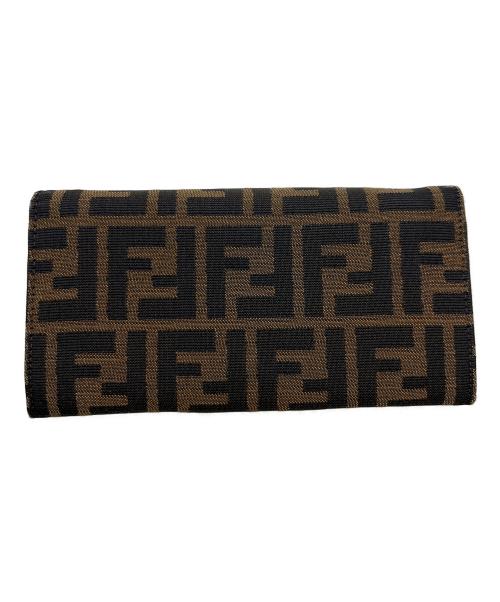 FENDI（フェンディ）FENDI (フェンディ) 長財布 ブラウンの古着・服飾アイテム