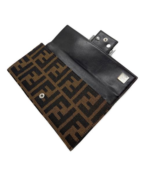 FENDI（フェンディ）FENDI (フェンディ) 長財布 ブラウンの古着・服飾アイテム