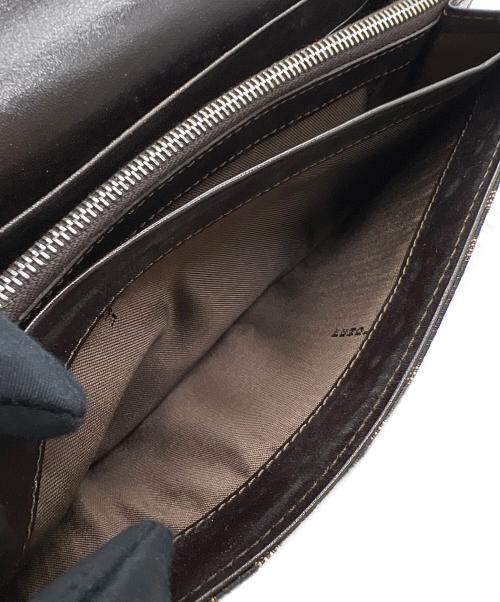 FENDI（フェンディ）FENDI (フェンディ) 長財布 ブラウンの古着・服飾アイテム