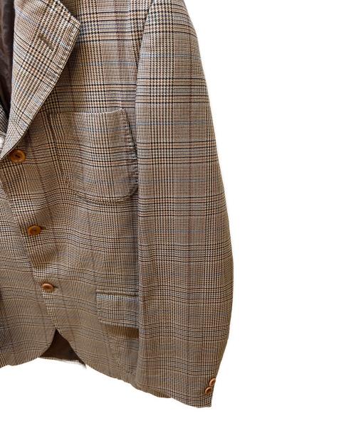 COMME des GARCONS JUNYA WATANABE MAN（コム デ ギャルソン ジュンヤ ワタナベ マン）COMME des GARCONS JUNYA WATANABE MAN (コム デ ギャルソン ジュンヤ ワタナベ マン) テーラードジャケット ブラウン サイズ:Mの古着・服飾アイテム