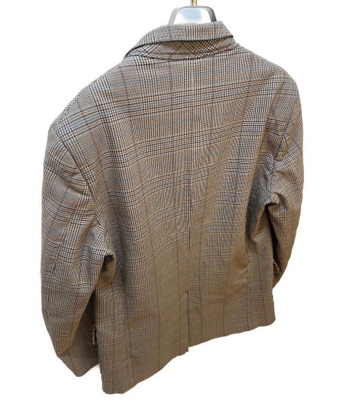 COMME des GARCONS JUNYA WATANABE MAN（コム デ ギャルソン ジュンヤ ワタナベ マン）COMME des GARCONS JUNYA WATANABE MAN (コム デ ギャルソン ジュンヤ ワタナベ マン) テーラードジャケット ブラウン サイズ:Mの古着・服飾アイテム