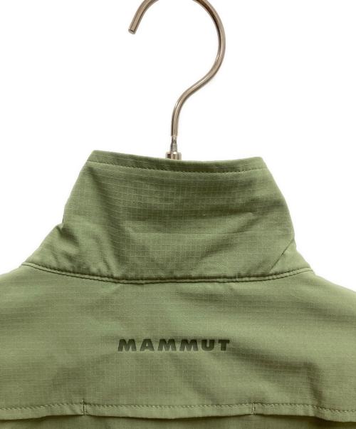 MAMMUT（マムート）MAMMUT (マムート) フリー フライデー プルオーバー シャツ アジアンフィット 半袖シャツ オリーブ サイズ:SIZE XLの古着・服飾アイテム