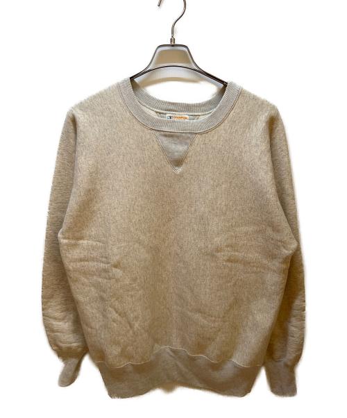 Champion（チャンピオン）Champion (チャンピオン) クルーネックスウェット グレー サイズ:Lの古着・服飾アイテム