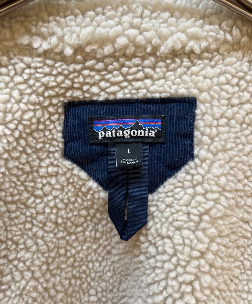 Patagonia（パタゴニア）Patagonia (パタゴニア) Pile Lined Trucker Jkt ネイビー サイズ:Lの古着・服飾アイテム