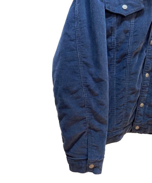 Patagonia（パタゴニア）Patagonia (パタゴニア) Pile Lined Trucker Jkt ネイビー サイズ:Lの古着・服飾アイテム