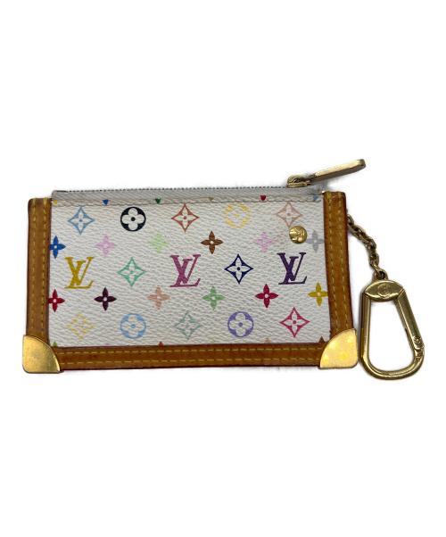 LOUIS VUITTON（ルイ ヴィトン）LOUIS VUITTON (ルイ ヴィトン) 小銭入れ/モノグラム・マルチカラー ホワイトの古着・服飾アイテム