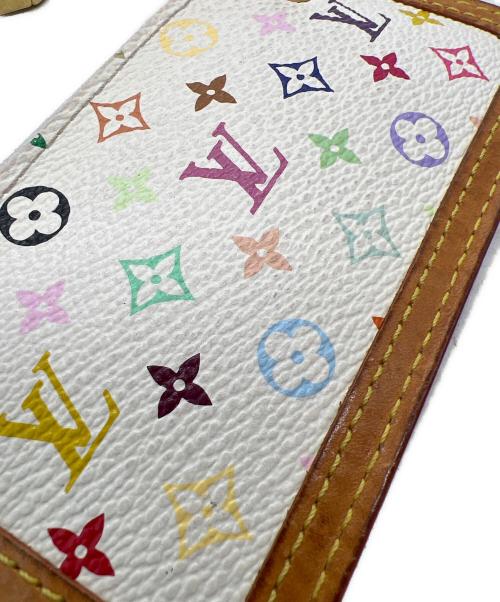 LOUIS VUITTON（ルイ ヴィトン）LOUIS VUITTON (ルイ ヴィトン) 小銭入れ/モノグラム・マルチカラー ホワイトの古着・服飾アイテム