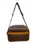 LOUIS VUITTON (ルイ ヴィトン) ショルダーバッグ/モノグラム･リポーターPM ブラウン：75000円