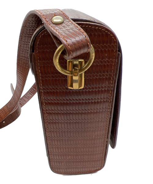 GIORGIO ARMANI（ジョルジョアルマーニ）GIORGIO ARMANI (ジョルジョアルマーニ) ビンテージショルダーバッグ ブラウンの古着・服飾アイテム