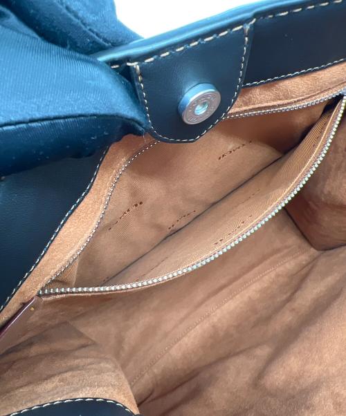COACH（コーチ）COACH (コーチ) 2WAYバッグ ブラック×グリーン×ブルーの古着・服飾アイテム