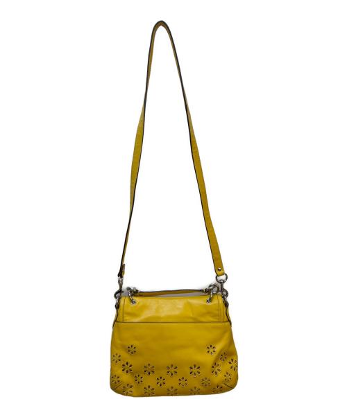 COACH（コーチ）COACH (コーチ) ショルダーバッグ イエローの古着・服飾アイテム