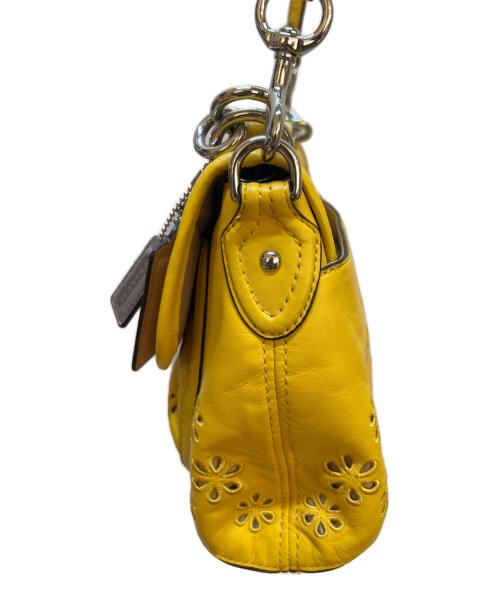 COACH（コーチ）COACH (コーチ) ショルダーバッグ イエローの古着・服飾アイテム