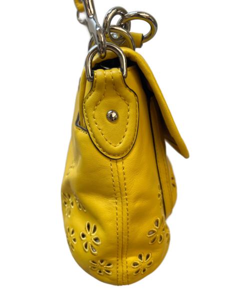 COACH（コーチ）COACH (コーチ) ショルダーバッグ イエローの古着・服飾アイテム