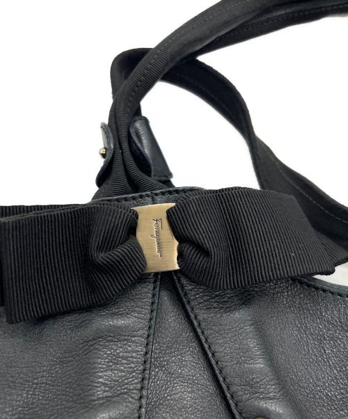Salvatore Ferragamo（サルヴァトーレ フェラガモ）Salvatore Ferragamo (サルヴァトーレ フェラガモ) トートバッグ ブラックの古着・服飾アイテム