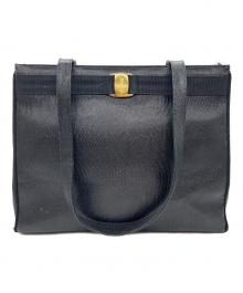 Salvatore Ferragamo（サルヴァトーレ フェラガモ）の古着「トートバッグ」｜ブラック
