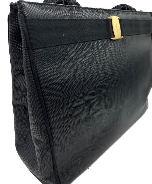 Salvatore Ferragamo（サルヴァトーレ フェラガモ）Salvatore Ferragamo (サルヴァトーレ フェラガモ) トートバッグ ブラックの古着・服飾アイテム