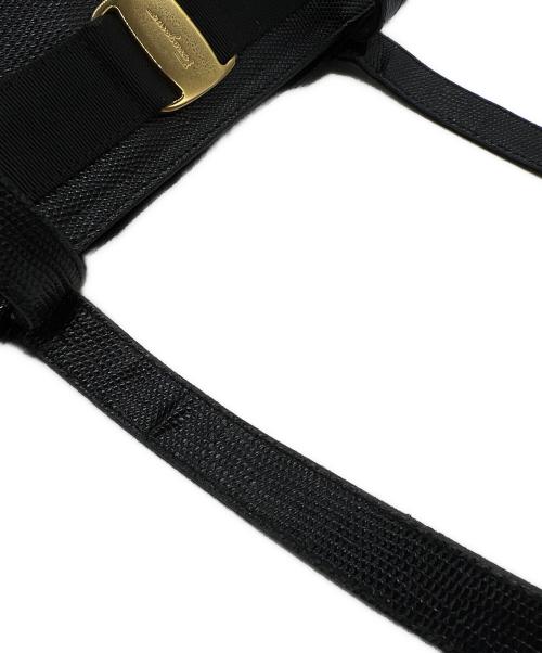 Salvatore Ferragamo（サルヴァトーレ フェラガモ）Salvatore Ferragamo (サルヴァトーレ フェラガモ) トートバッグ ブラックの古着・服飾アイテム