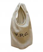 A.P.C.アーペーセー）の古着「メッシュトートバッグ」｜ベージュ