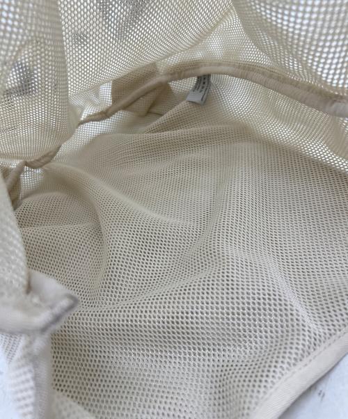 A.P.C.（アーペーセー）A.P.C. (アーペーセー) メッシュトートバッグ ベージュの古着・服飾アイテム