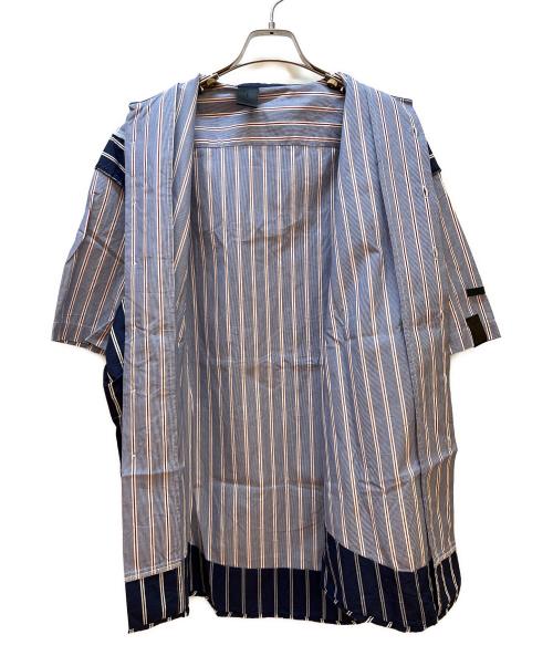 N.HOOLYWOOD（エヌ ハリウッド）N.HOOLYWOOD (エヌ ハリウッド) 半袖シャツ ブルー サイズ:36の古着・服飾アイテム