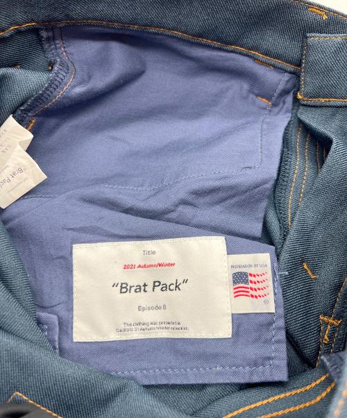 DAIRIKU（ダイリク）DAIRIKU (ダイリク) Slim Flasher Pressed Pants インディゴ サイズ:31の古着・服飾アイテム