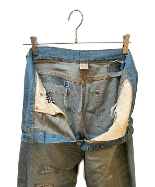 RRL（ダブルアールエル）RRL (ダブルアールエル) 5-pocket Plainfield selvedge jeans ブルー サイズ:W30の古着・服飾アイテム