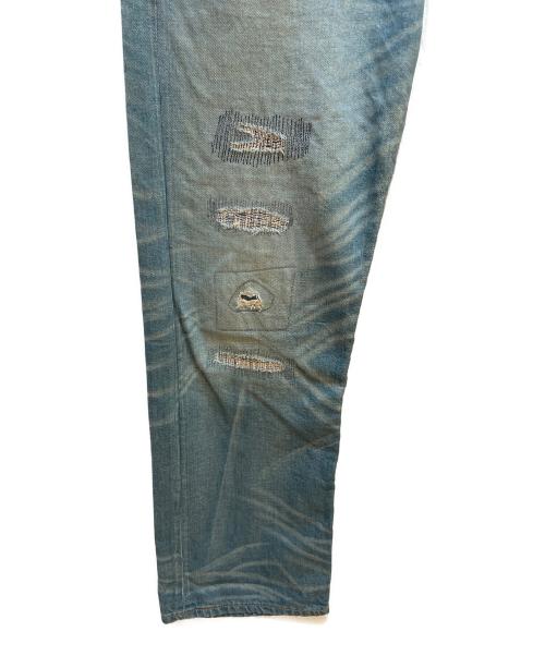 RRL（ダブルアールエル）RRL (ダブルアールエル) 5-pocket Plainfield selvedge jeans ブルー サイズ:W30の古着・服飾アイテム