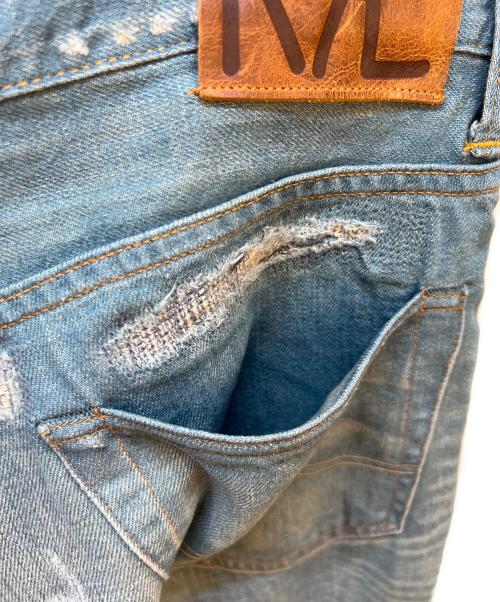 RRL（ダブルアールエル）RRL (ダブルアールエル) 5-pocket Plainfield selvedge jeans ブルー サイズ:W30の古着・服飾アイテム