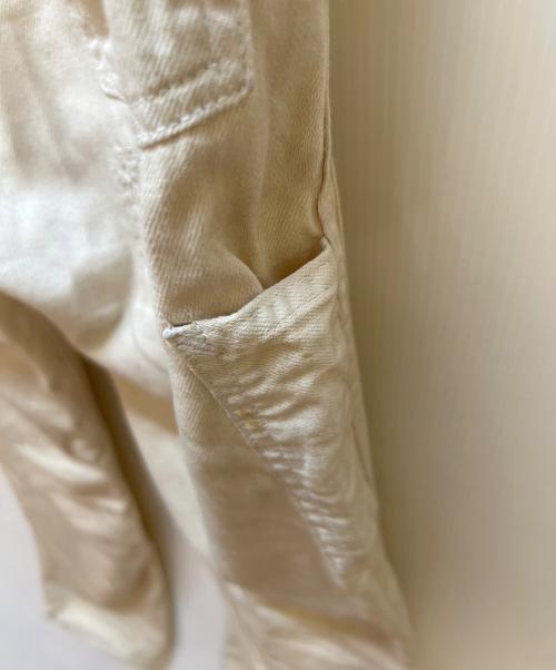 RRL（ダブルアールエル）RRL (ダブルアールエル) Engineer Fit Repaired Carpenter Pant アイボリー サイズ:W30の古着・服飾アイテム