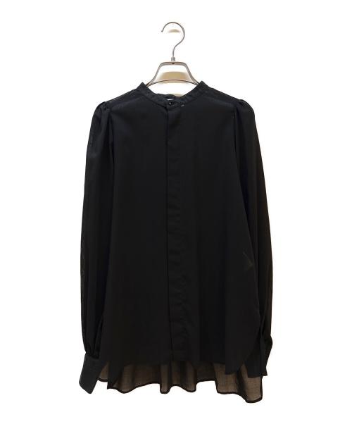 HYKE（ハイク）HYKE (ハイク) 長袖シャツ ブラック サイズ:2の古着・服飾アイテム
