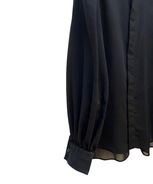 HYKE（ハイク）HYKE (ハイク) 長袖シャツ ブラック サイズ:2の古着・服飾アイテム