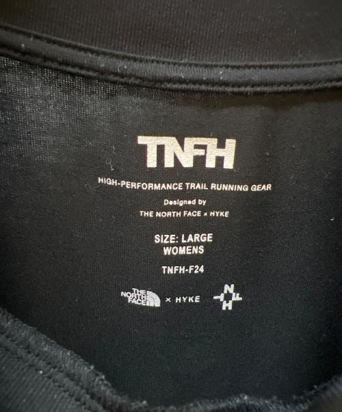 HYKE（ハイク）HYKE (ハイク) THE NORTH FACE (ザ ノース フェイス) Tシャツ ブラック サイズ:L 未使用品の古着・服飾アイテム