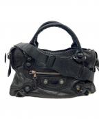 BALENCIAGAバレンシアガ）の古着「2WAYショルダーバッグ/ジャイアントシティ」｜ブラック